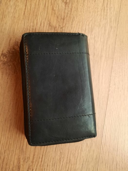 Portfel damski skórzany 14x10cm