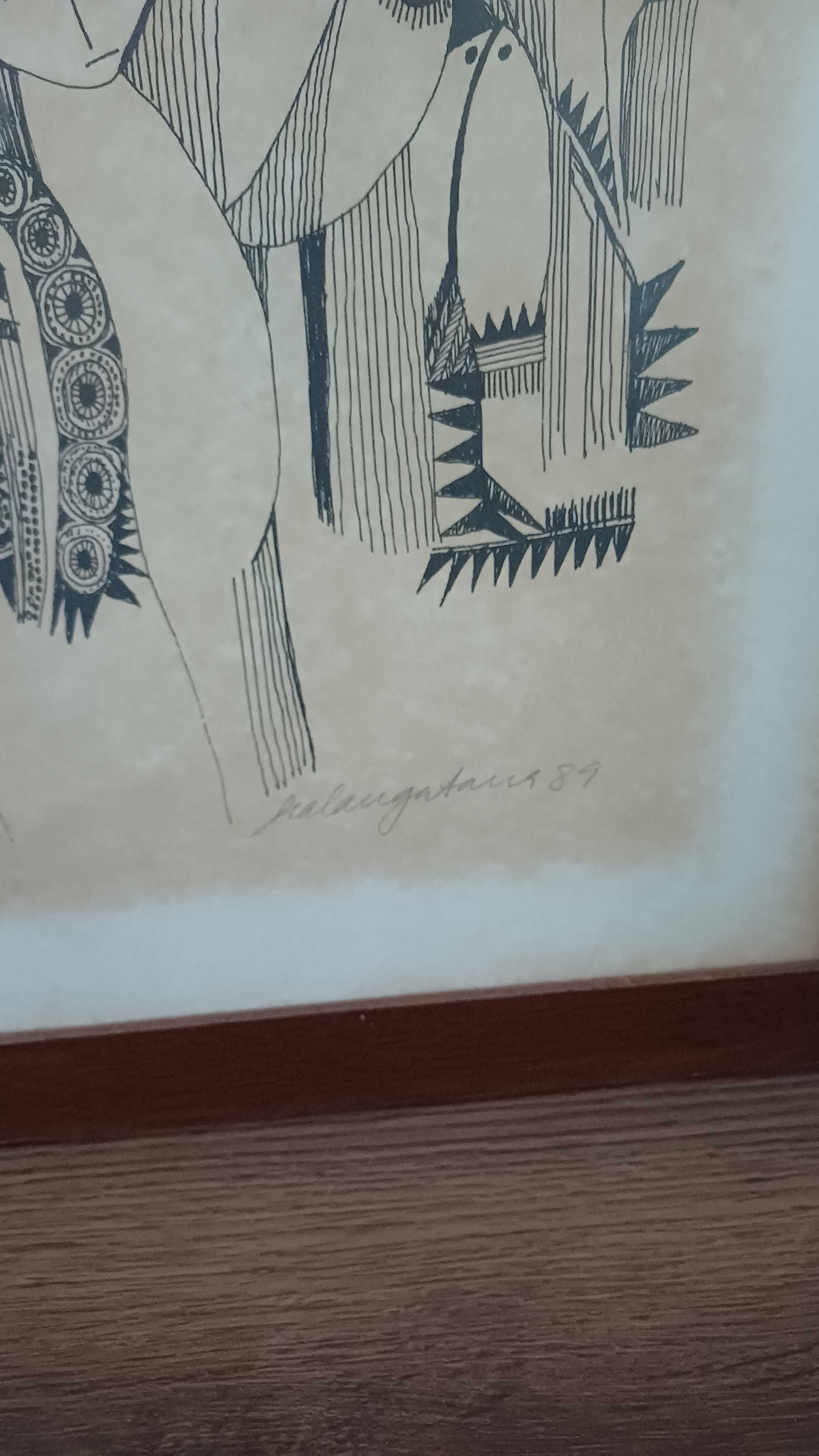Serigrafias Malangatana Ngwenya
