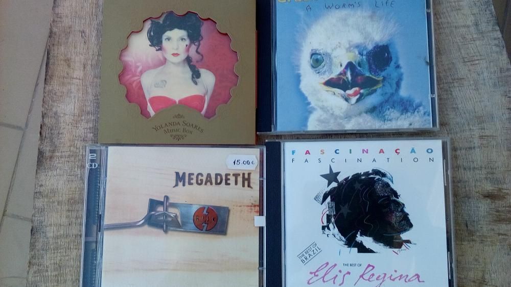 CDs novos - vários géneros musicais