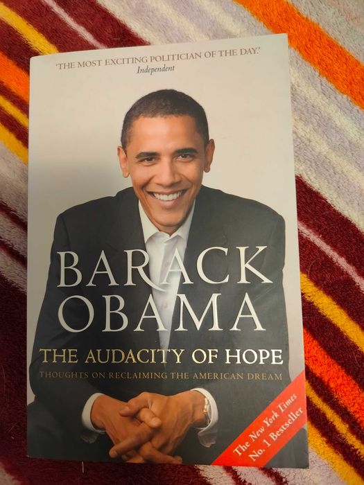 Książka po angielsku "Barack Obama"