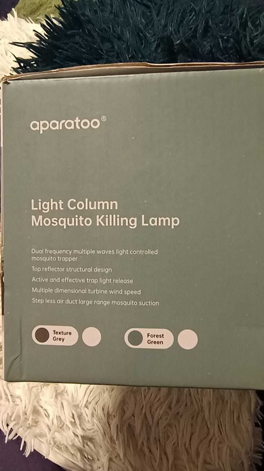 Lampa na komary i owady pułapka UV na insekty