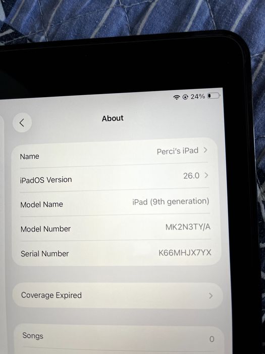 iPad (9th gen) Wi-Fi | spatial grey - 256GB