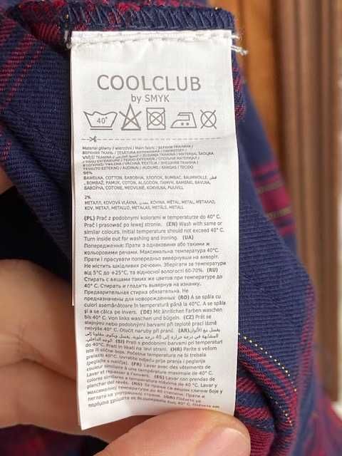 Продаётся детское платье в клетку COOL CLUB by SMYK