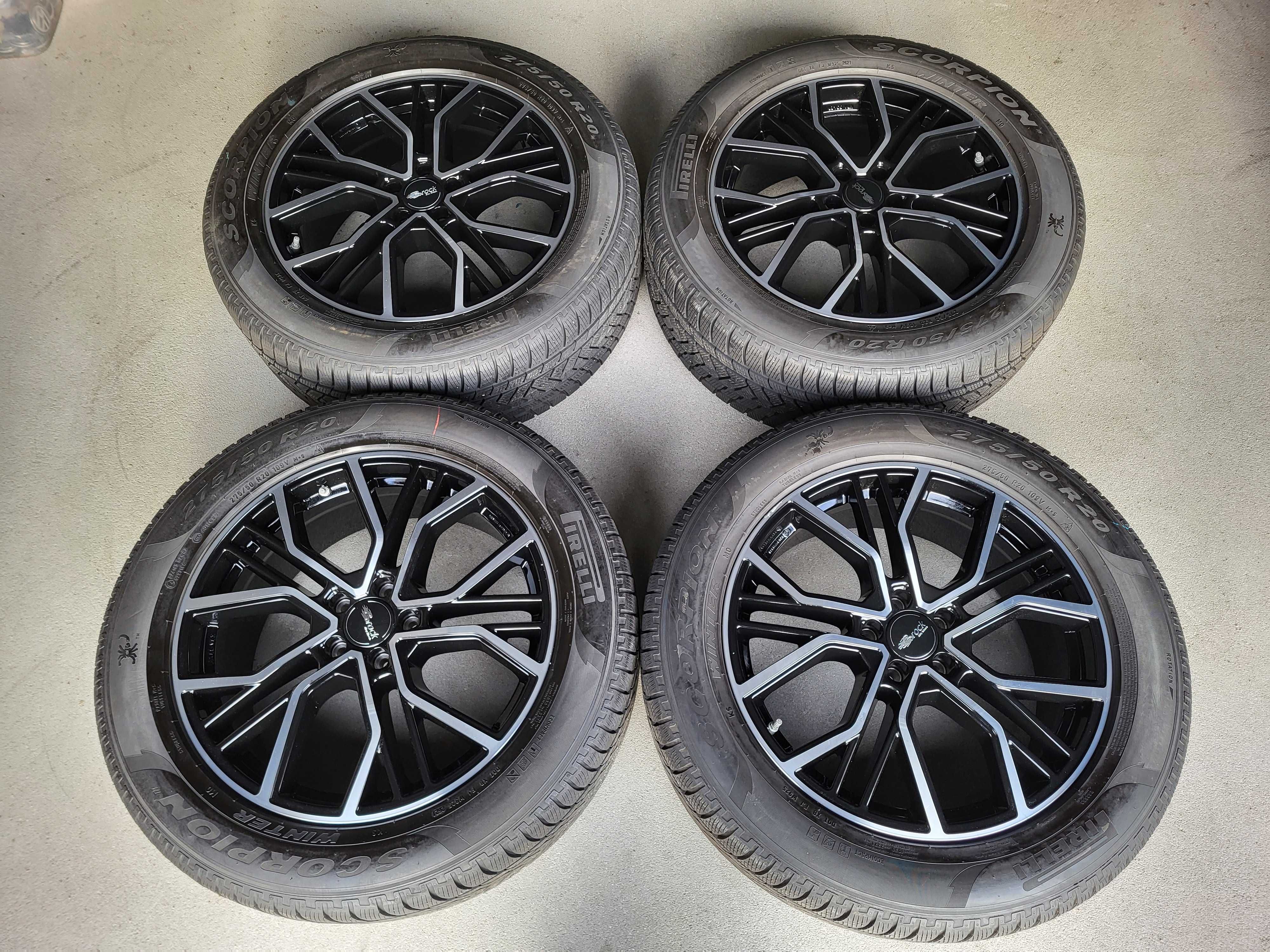[k288] Koła zimowe 20 Cali 5x112 Mercedes GLE + Pirelli 275/50/20
