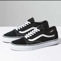 VANS Old School classic женские кеды-кроссовки 38 размер кожаные