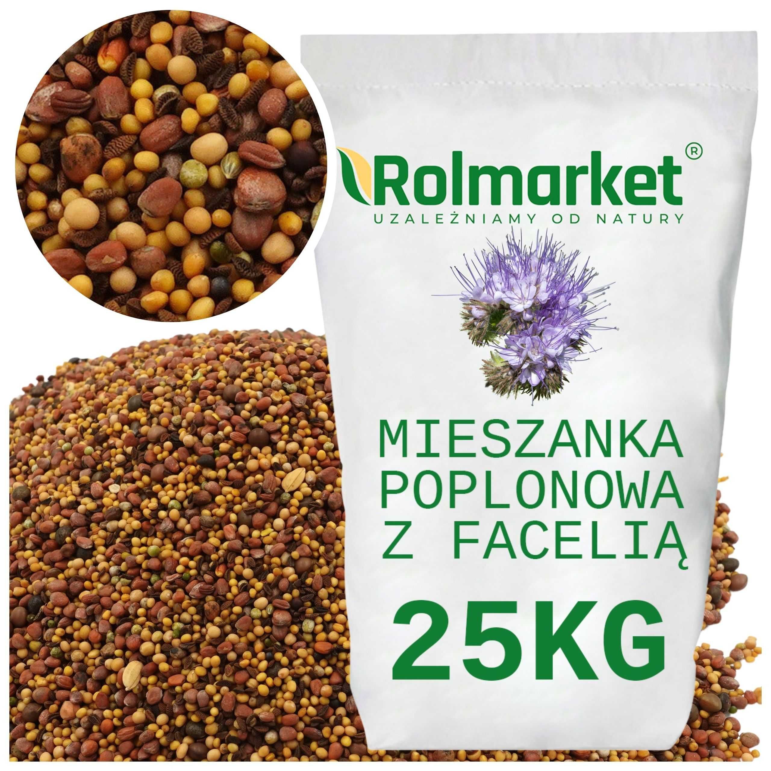 Nasiona Łubin Facelia Gorczyca Wyka Mieszanka poplonowa Poplon Wysyłka