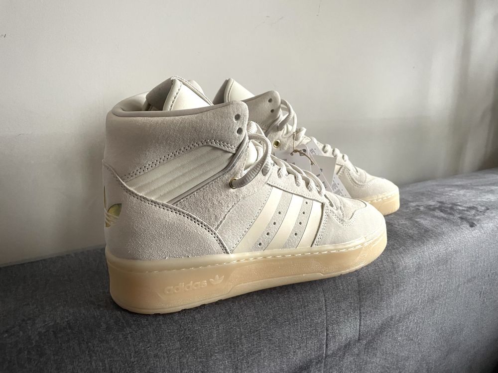 Nowe buty Adidas Originals Rivalry Hi off-white skóra 40 2/3 40,5