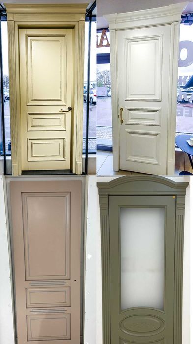 Межкомнатные двери из массива продажа витрины