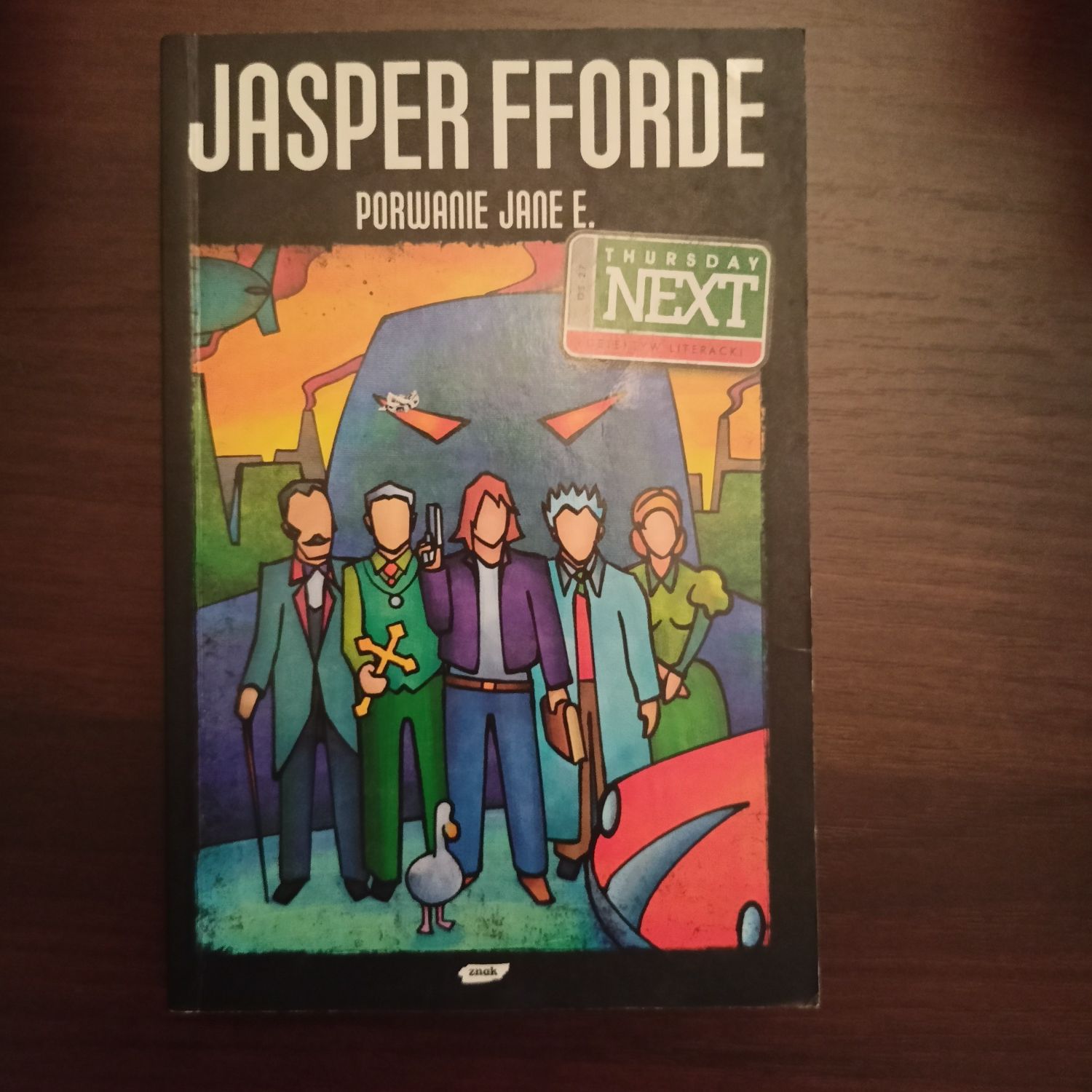 Książka "Porwanie Jane E" Jasper Fforde