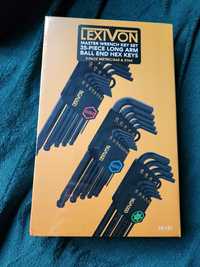 Zestaw kluczy imbusowych Lexivon
