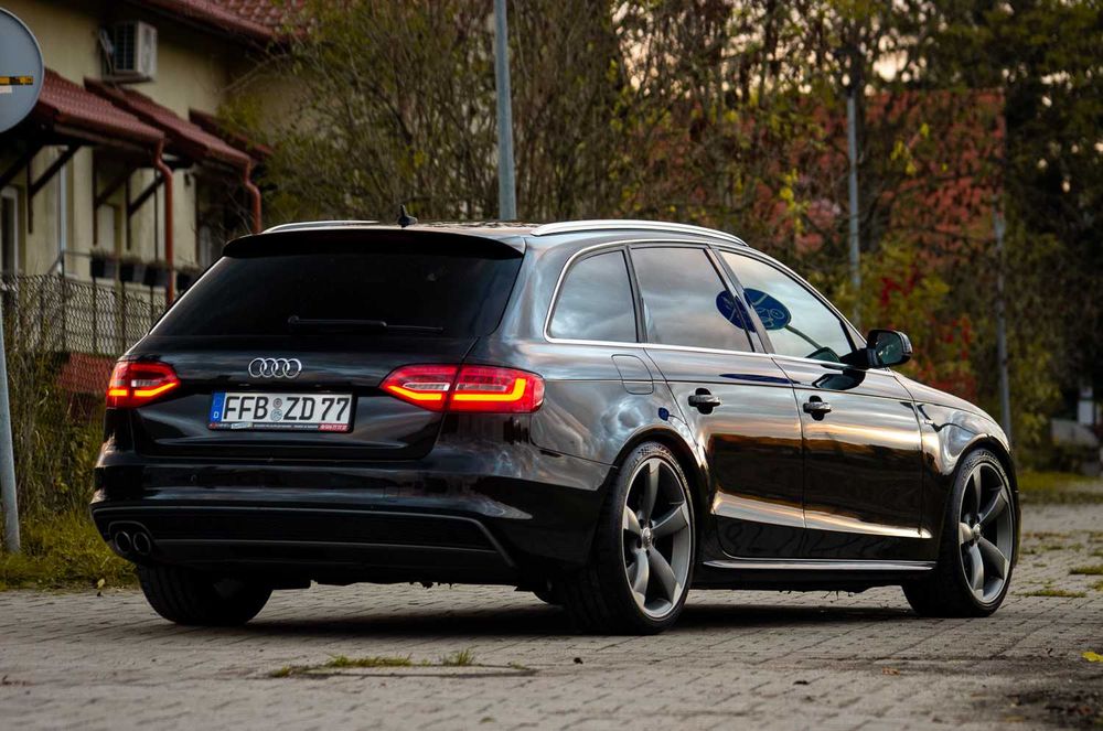 PIĘKNE Audi A4 2.0TDI  - 3xSLINE - Full OPCJA - 1WŁ - GWARANCJA !!!