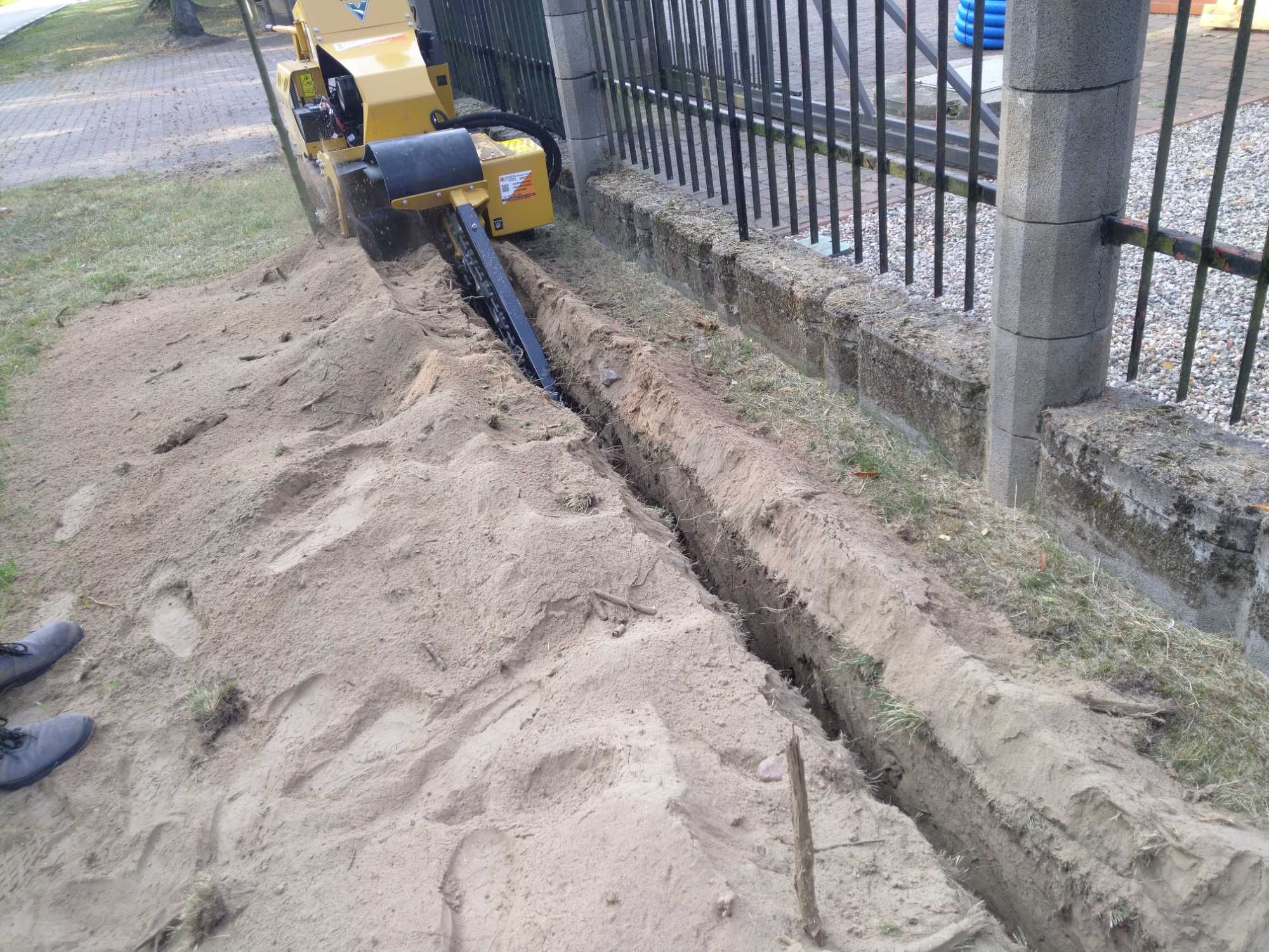 WYPOŻYCZALNIA Minikoparki, Koparka Łańcuchowa, Zagęszczarki Ładowarka