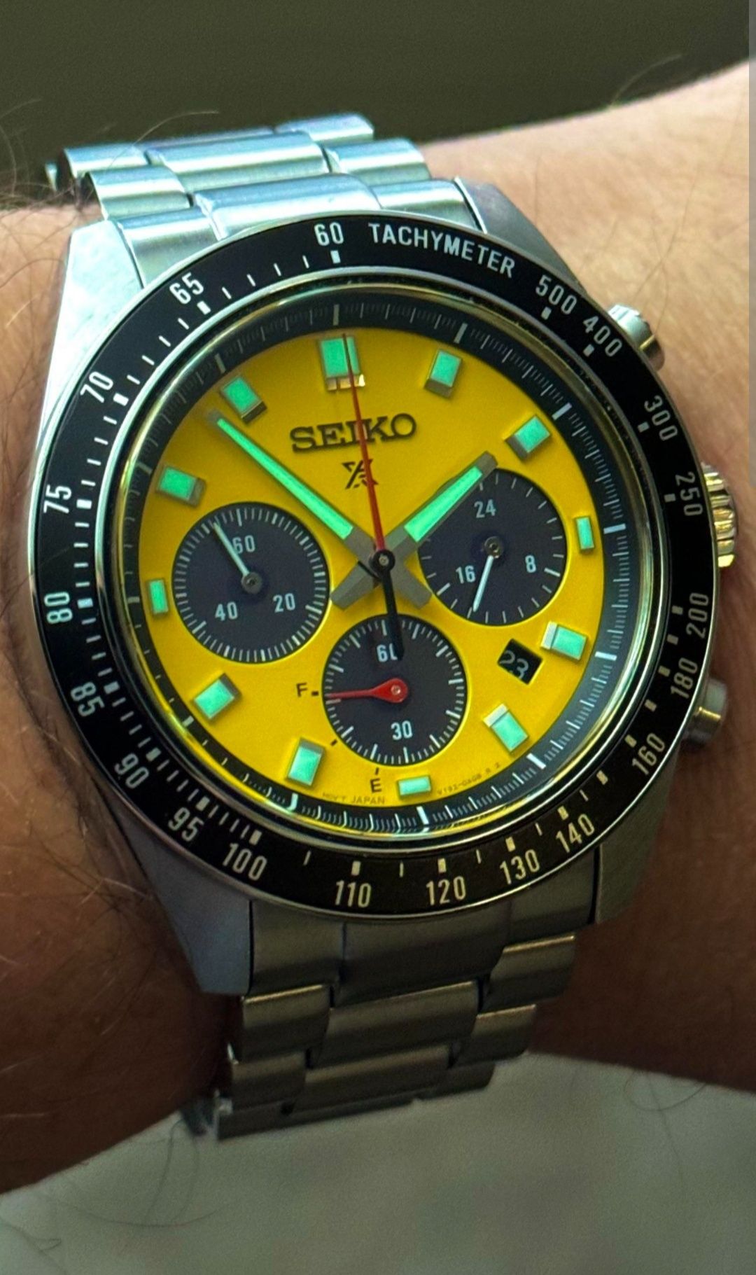 *NOVO* Seiko Speedmaster edición especial para america ssc929p1