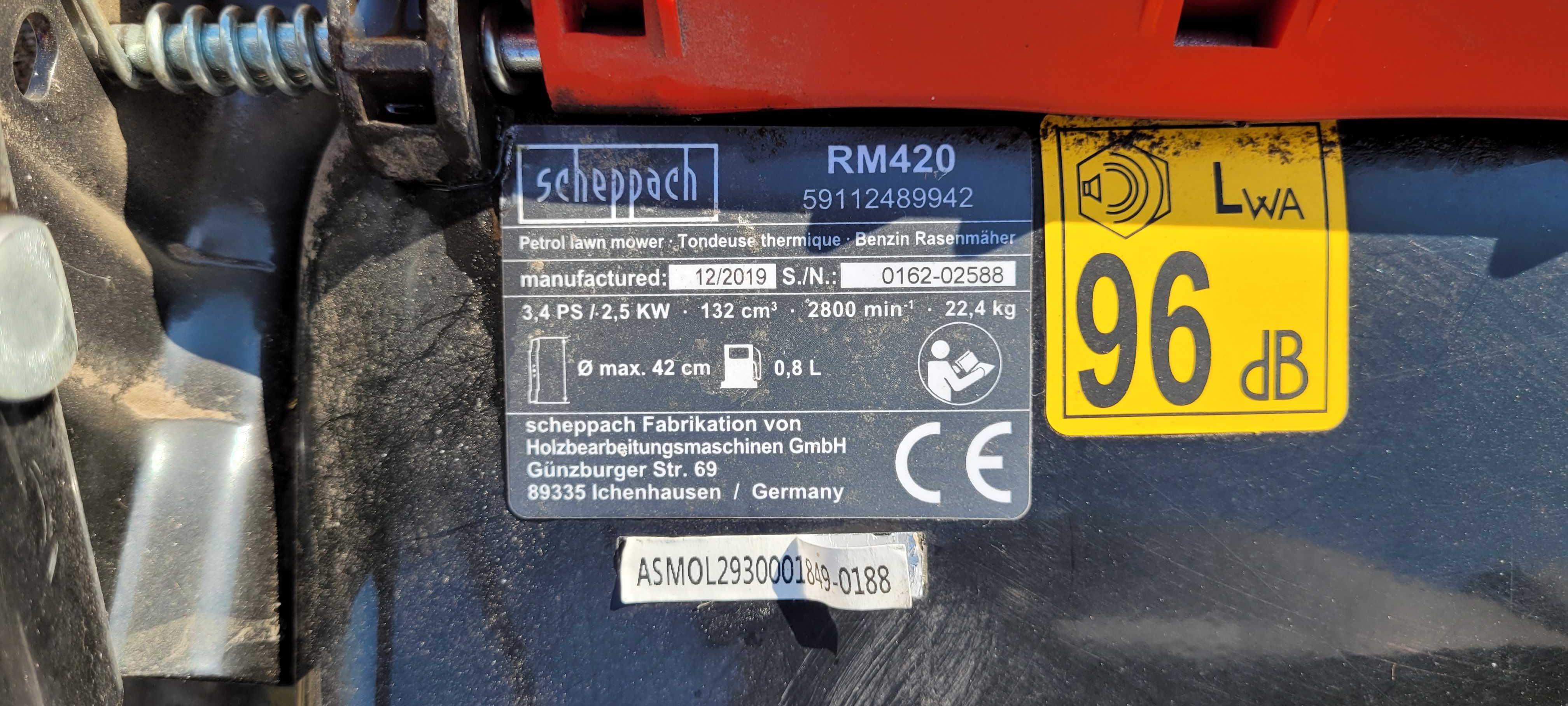 Kosiarka spalinowa sprawna