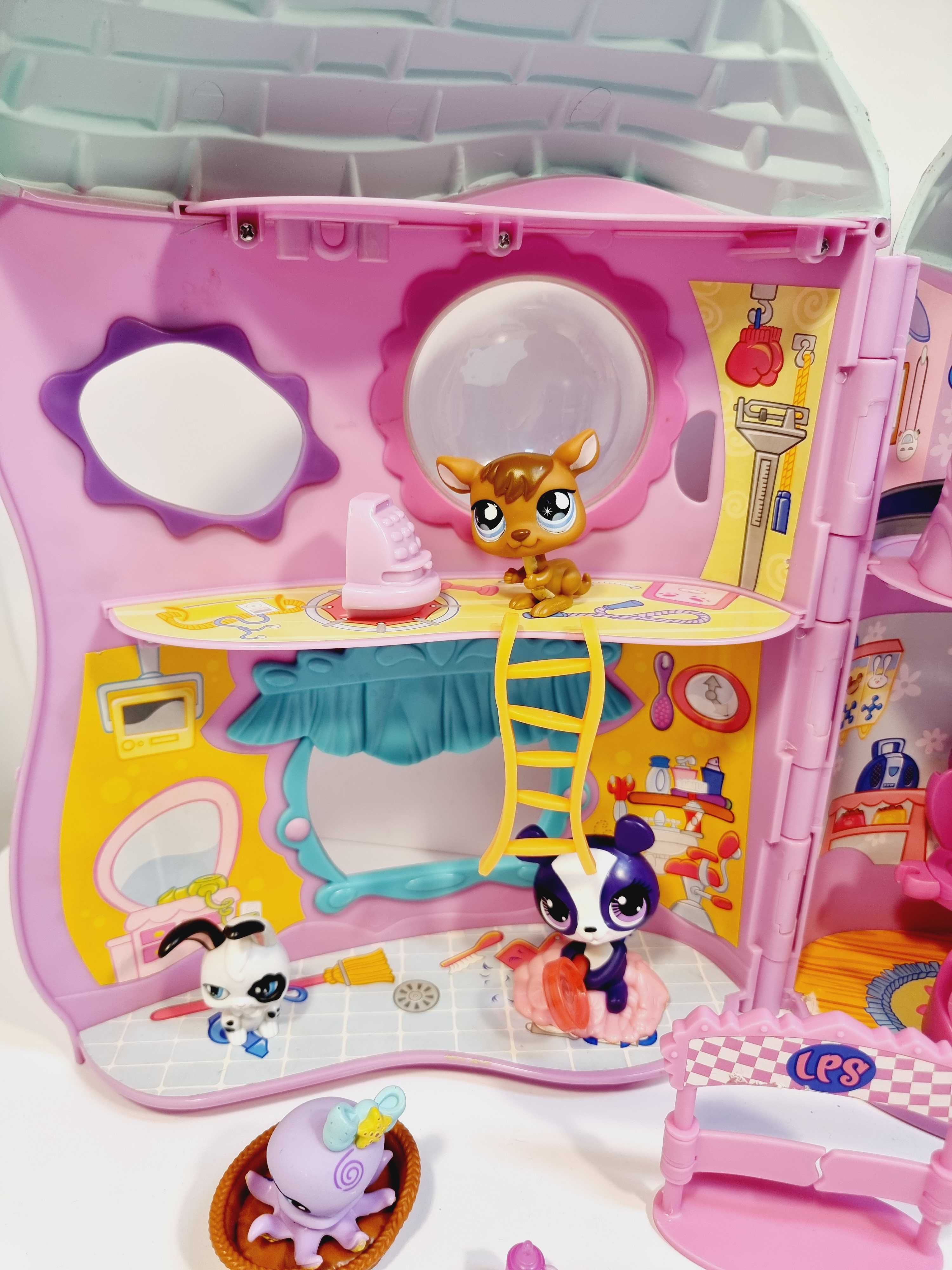 LITTLEST PET SHOP  -  MEGA Villa dla LPS + Figurki Lps + Akcesoria Lps