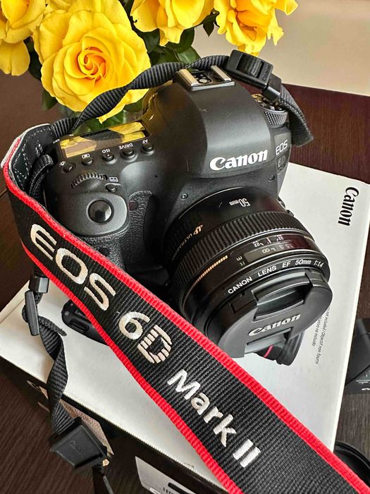 Фотоапарат Canon 6D mark 2 + 50mm f/1.4