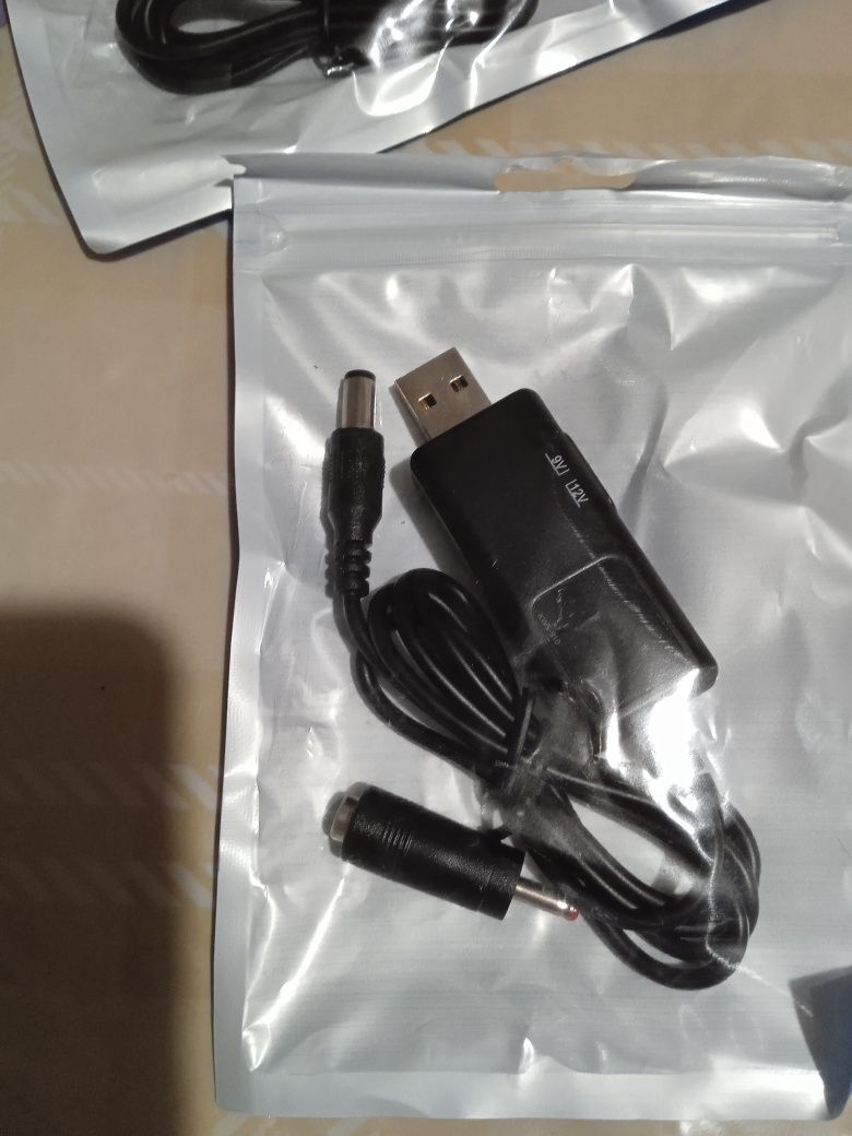 Універсальний Usb кабель для роутера 9v, 12v