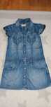Sukienka, tunika jeans r. 116, dla 4-5 latki, dżinsowa sukienka