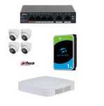 Zestaw Monitoringu, kamer 6mpx, dual light, MEGA CENA GW/FV23