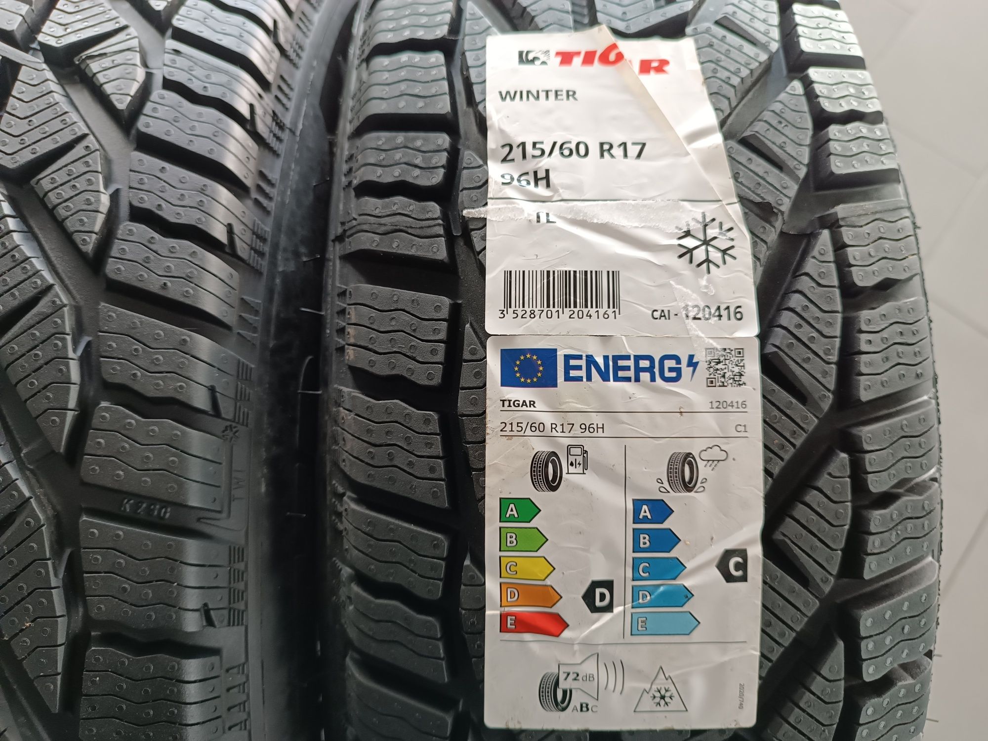 Шини зимові нові Tigar 216/60 R17 Winter 96H Serbia