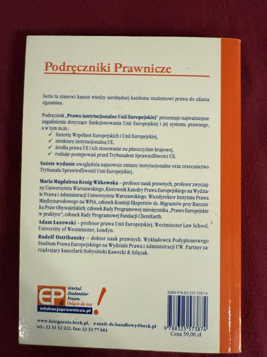 Prawo instytucjonalne Unii Europeskiej