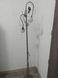 Lampa, kolor srebrny/szary