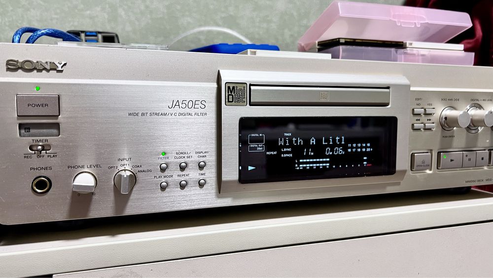 Sony md ja50 minidisc дека