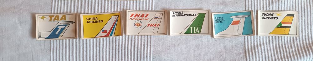 Companhias Aéreas. Gelados Olá. Anos 70