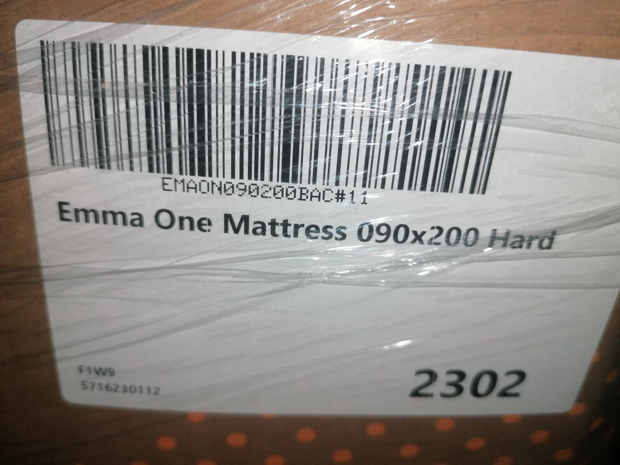Nowy Super materac Emma one 90x200 H4 piankowy okazja pół ceny