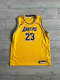 Баскетбольна майка Los Angeles Lakers Lebron James Nike Basketball NBA