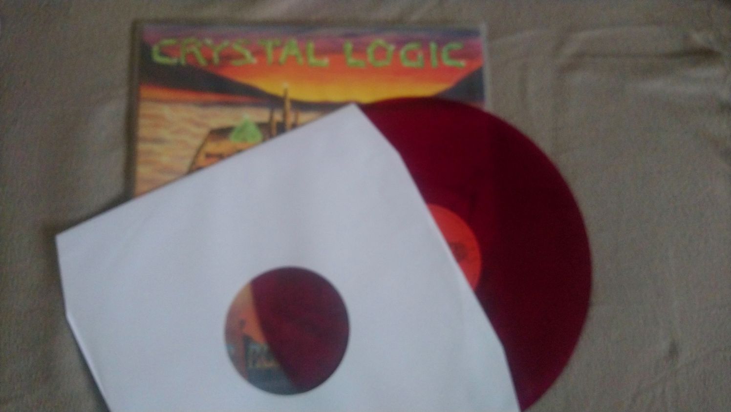 Manilla Road Crystal Logic LP wiśniowy