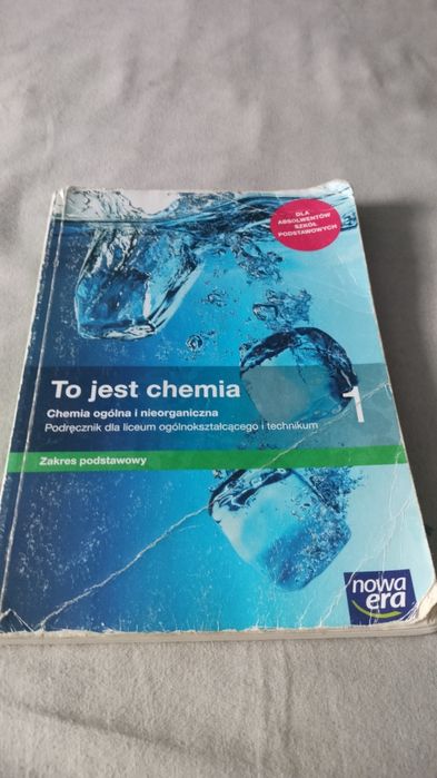 To jest chemia 1 zakres podstawowy