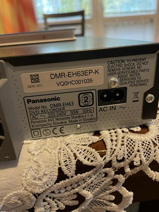 Panasonic  DMR-EH63  odtwarzacz nagrywarka HDD/DVD