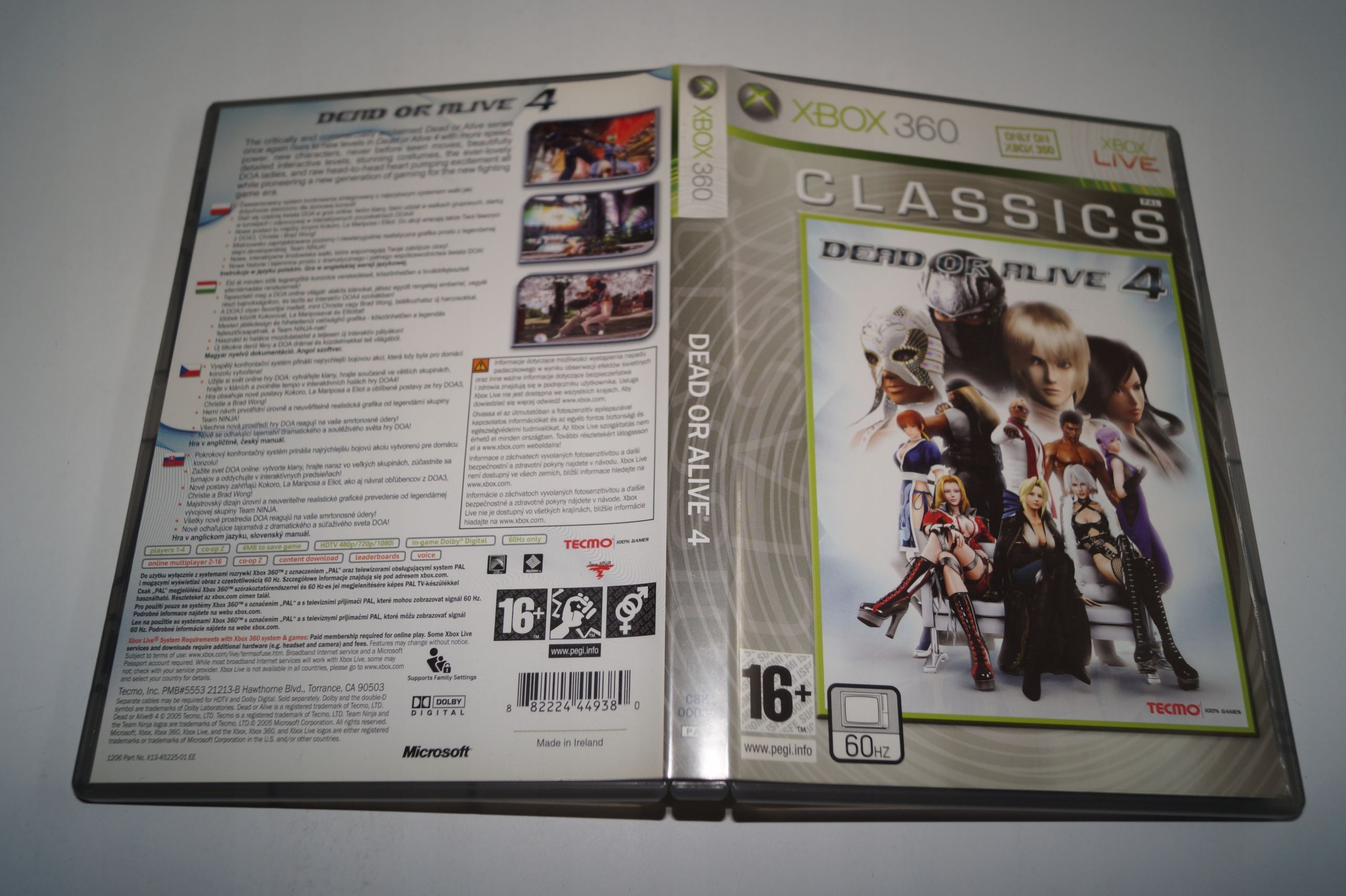 Dead Or Alive 4 Microsoft Xbox 360