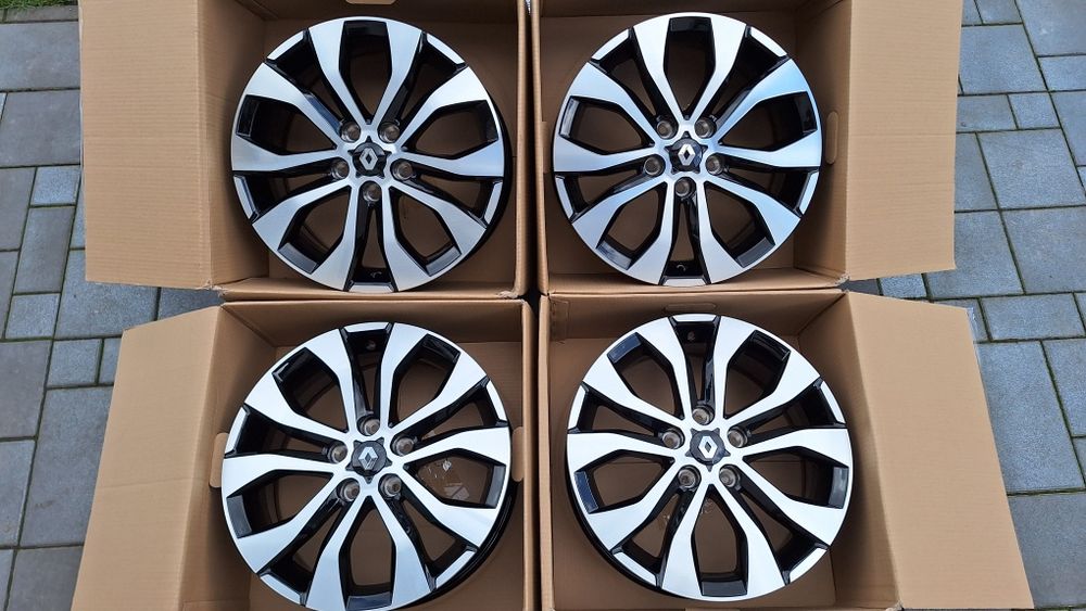 Oryginalne Nowe Alufelgi 5x114,3 R17 Renault Megane Dacia Toyota Nissa