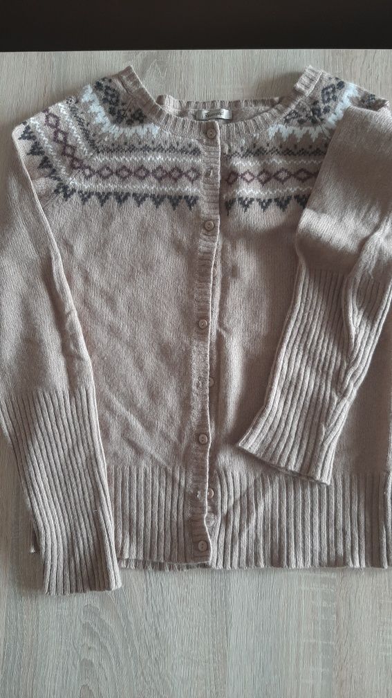 Sweterek Reserved, beżowy, rozmiar XL
