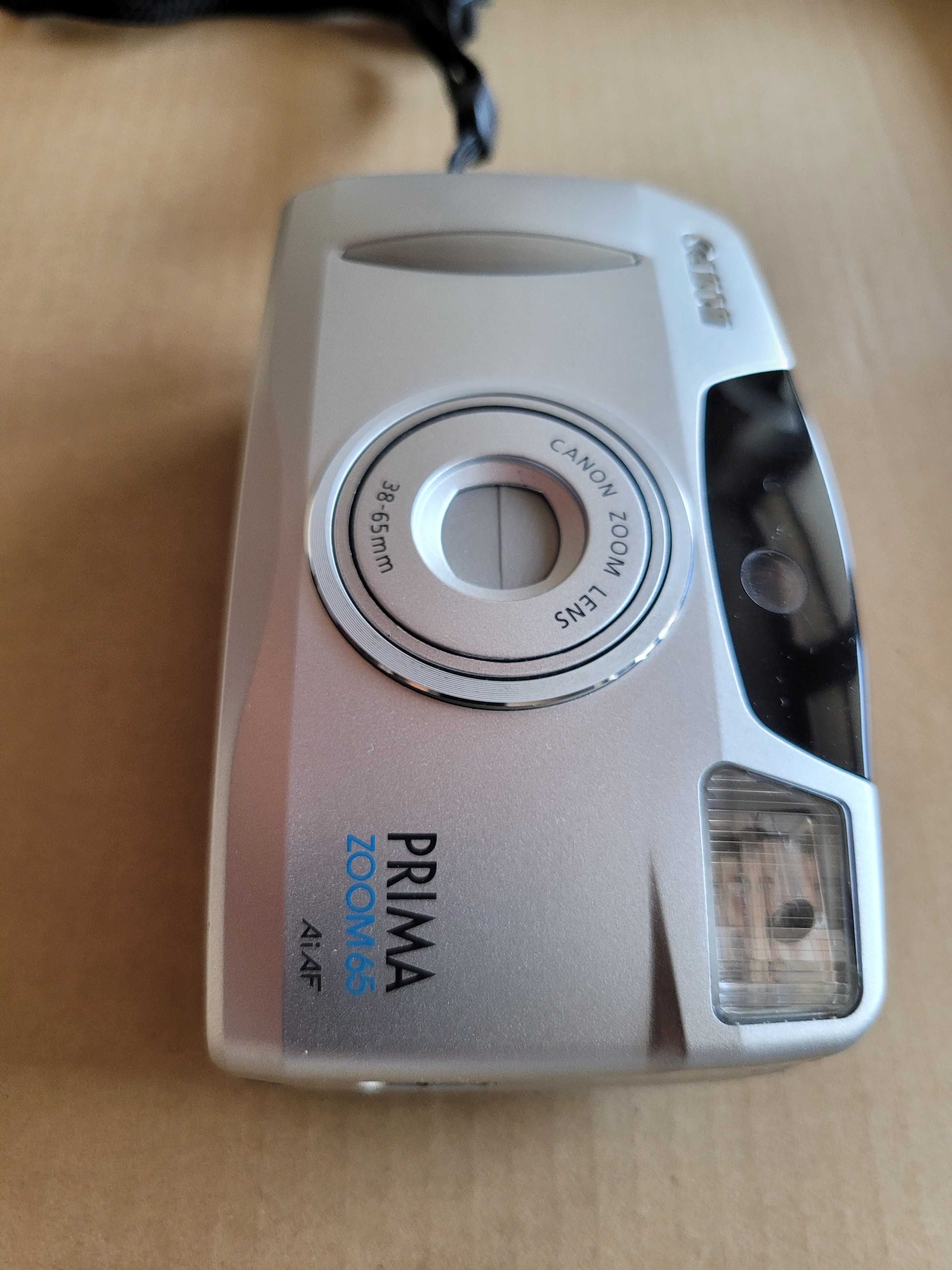 Canon Prima Zoom 65 – kompaktowy aparat analogowy
