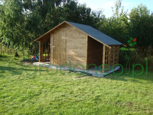 Drewniany Domek Ogrodowy Narzędziowy PRODUCENT