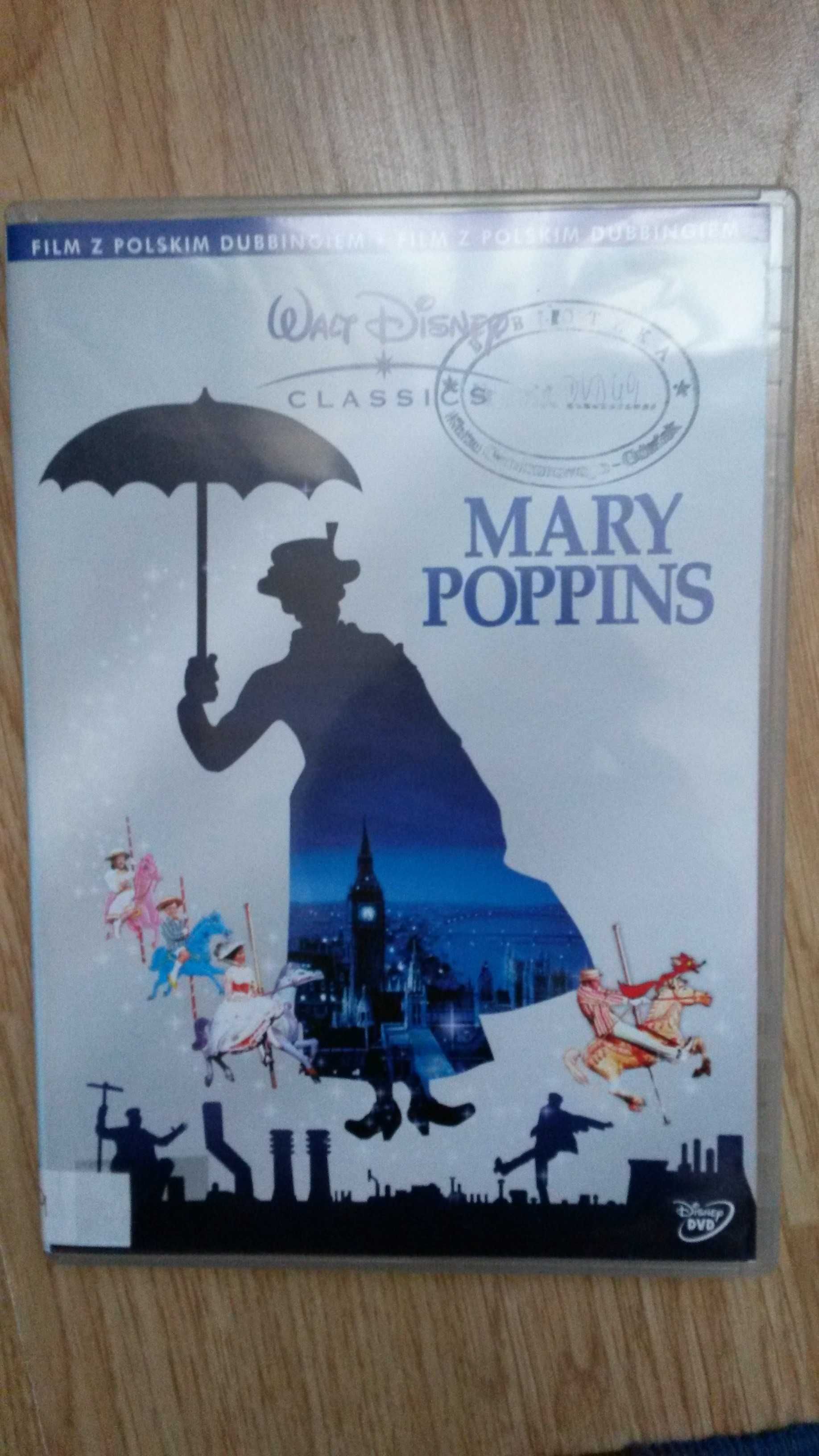 Płyta DVD bajka film dla dzieci niania Mary Poppins klasyk Walt Disney
