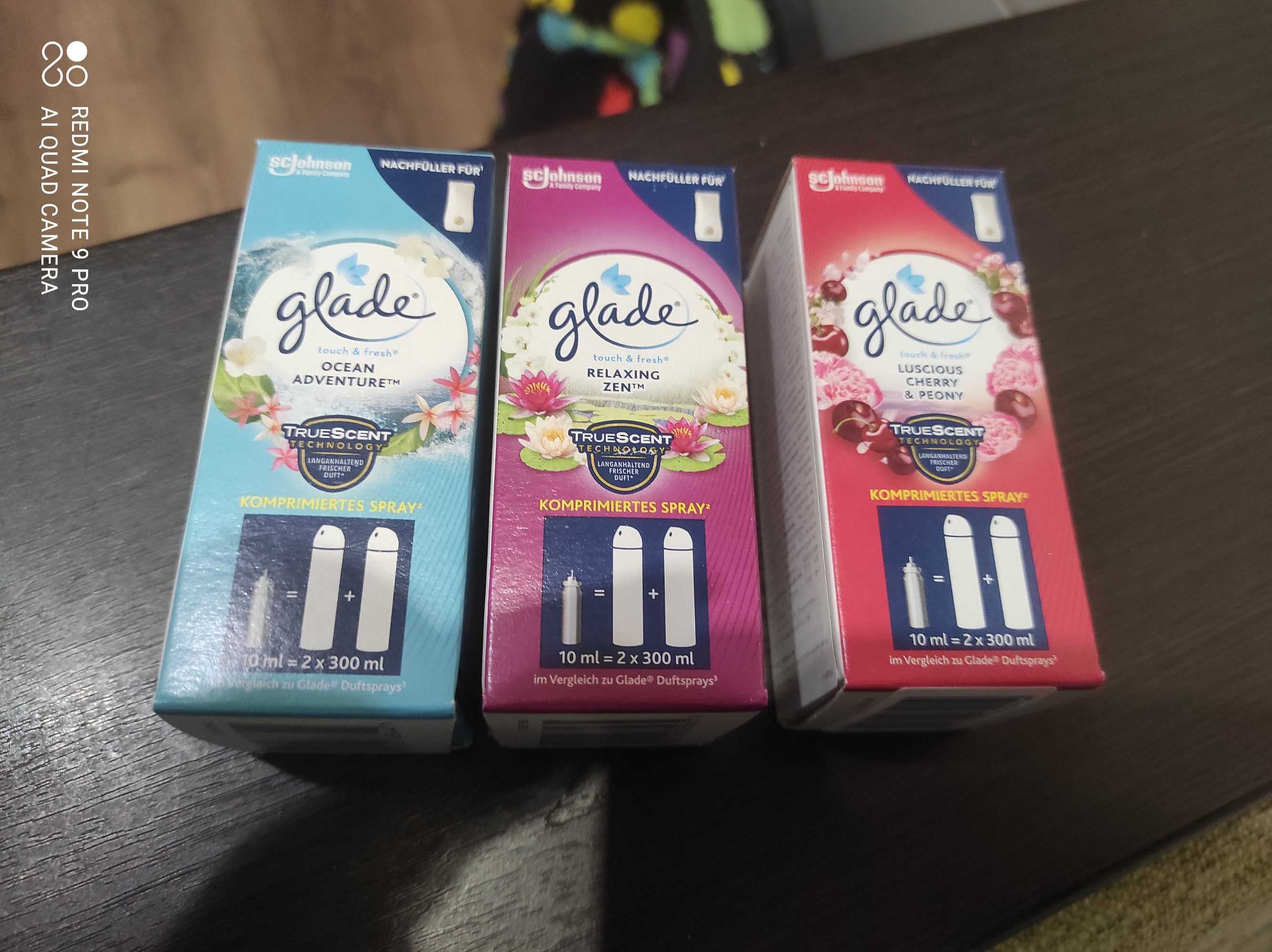 Glade балончики для мікроспрея