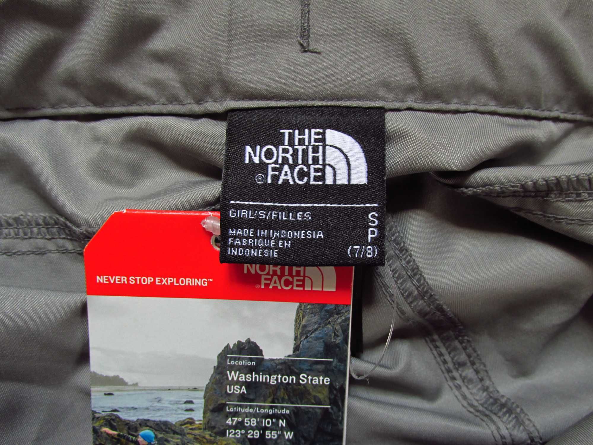 The north face argali UPF 50 spodenki szorty dziewczęce S 7-8 lat
