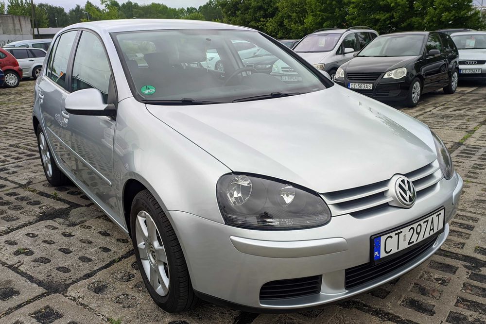 VW Golf 5 V GOAL 2007 rok 1,6 MPI 102 kM 5 d 163500km ZAREJESTROWANY