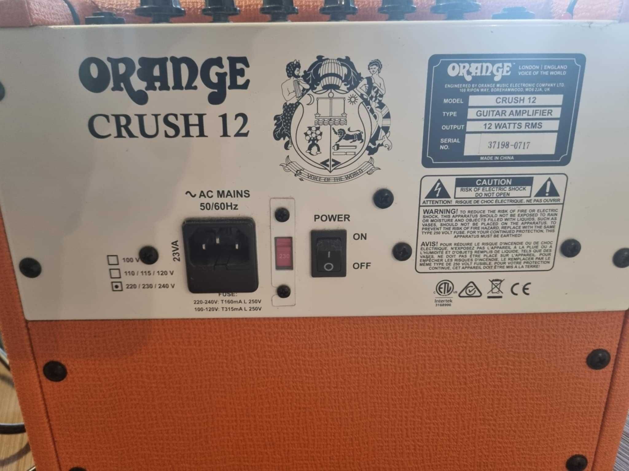 Wzmacniacz Orange Crush 12