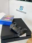 PS4 + comando e jogos