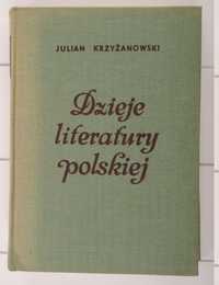 Dzieje literatury polskiej Julian Krzyżanowski