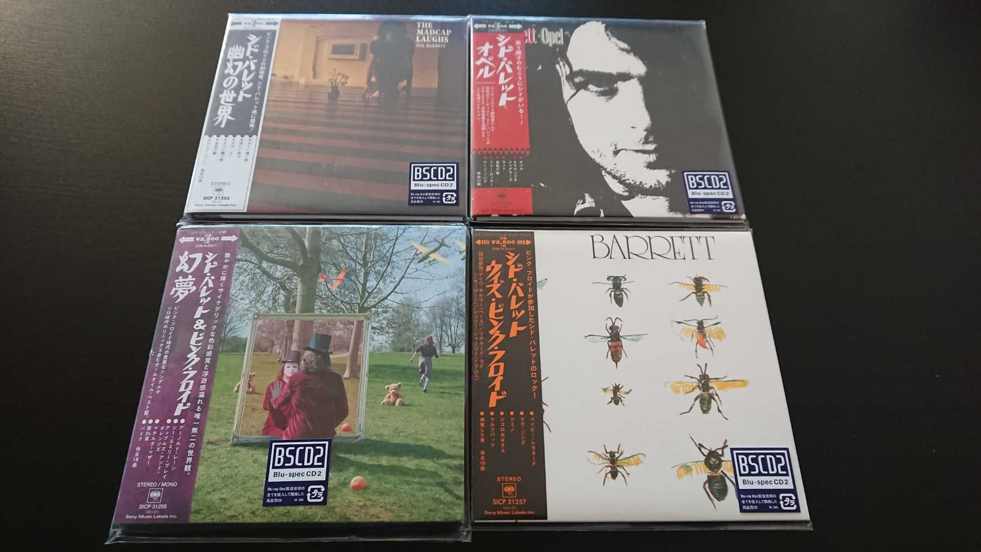 Syd Barrett 4CD Japan Version Folia *Blu-Spec CD2* Pink Floyd 2020