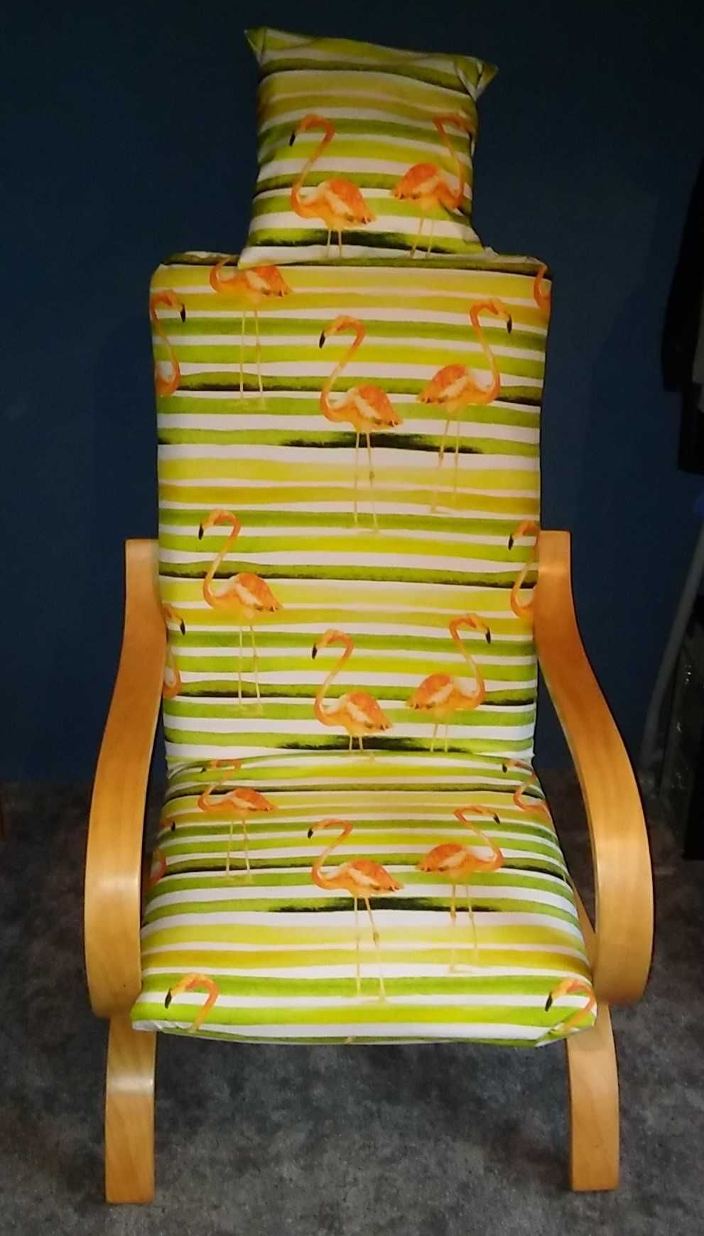 Fotel FINKA + poduszka ozdobna