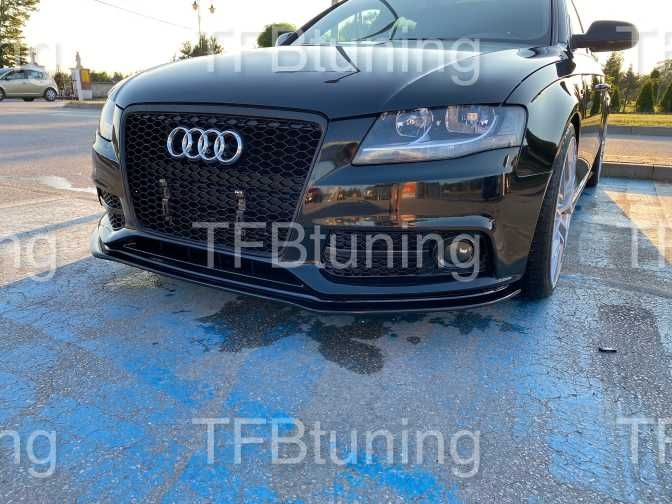 Spoiler zderzaka przód Audi A4 B8 ver 2 TFB TUNING