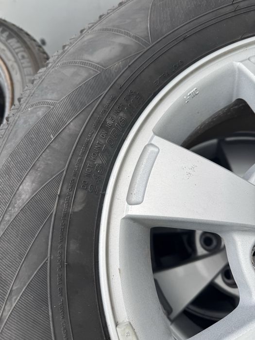 Koła felgi aluminiowe 16 mitsubishi pajero L200
