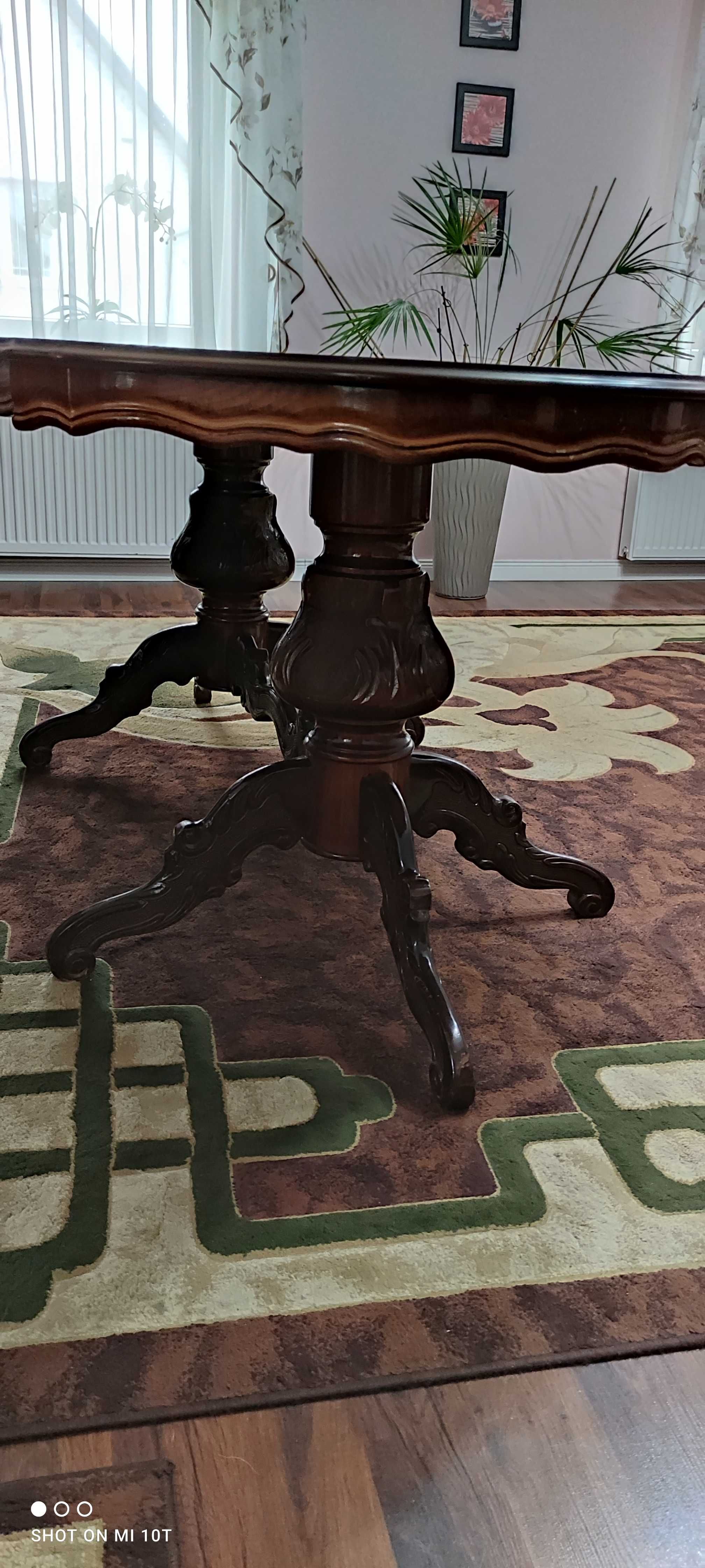 Stół Ludwik Filip, duży stylowy stół włoski